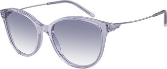 Emporio Armani EA4220 611179 Womens Sunglasses Purple Size 54
