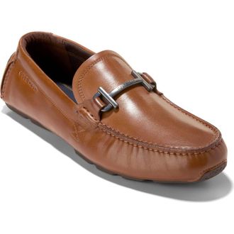 Cole Haan Donohue Grand Bit Driving Shoe in New Caramel /Java at Nordstrom, Size 8.5