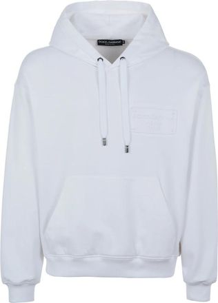 Dolce & Gabbana Sweatshirts & Hoodies - Heren - Sweatshirts & Hoodies - Wit - Maat: M