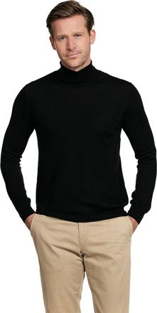 Thomas Maine coltrui zwart effen normale fit wol 100%