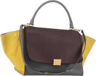 Celine Pre-owned Vintage Handtas - Dames - Vintage Handtas - Veelkleurig - ONE Size - Leer - Vintage