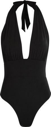 Max Mara Calle Halterneck Stretch-polyamide Swimsuit - Black - Iib (UK8-10 / S)