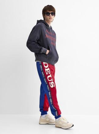 Deus Mens Racing logo joggers