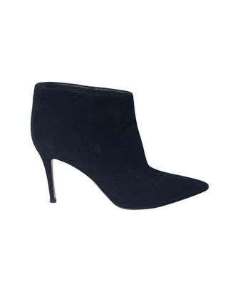 Gianvito Rossi Pre-owned Womens Stiletto Ankle Boots in Black Suede - Size 39.5 EU/IT