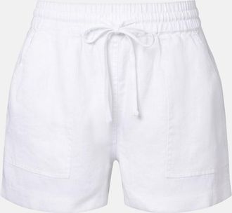 Velvet Sutton linen shorts