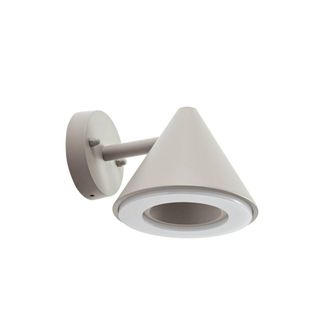 Lindby L&aacute;mpara de pared exterior de metal gris