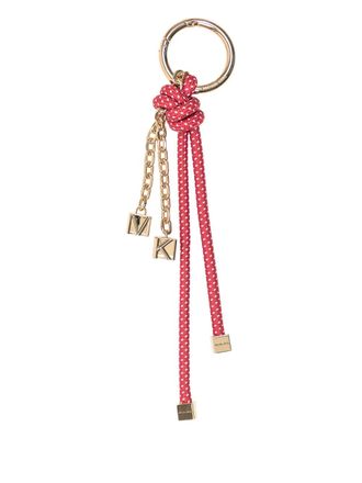 Michael Michael Kors knotted-cord bag charm - women - Polyester - One Size - Brown