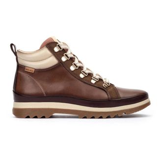 Pikolinos Vigo Enkellaars - Dames - Veterlaarzen - Bruin - 39 EU - Schoenen
