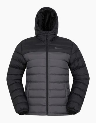 Mountain Warehouse Mens Mountain Warehouse Mens Seasons II Padded Jacket - Grey - Size: 42/Regular