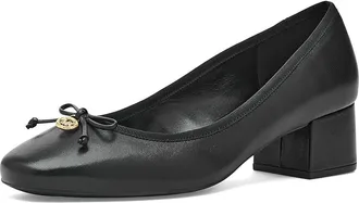 Michael Kors Piper Flex Mid Pumps Womens Shoes Black : 6.5 M, Leather