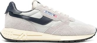 Autry Zwarte Sneakers - Heren - Sneakers - Veelkleurig - 41 EU - Leer - Schoenen