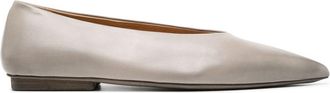 Marsèll Ago ballerina shoes - women - Leather/Leather/Leather - 37 - Neutrals