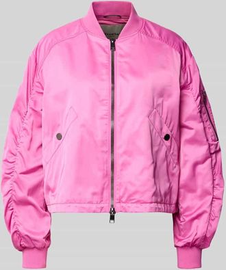 Beaumont Amsterdam Boxy Fit Jacke mit Zweiwege-Rei&szlig;verschluss Modell JODY in Pink, Gr&ouml;&szlig;e 34