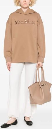 Max Mara Womens Nigeria - Trousers In Wool Yarn - White - Size X-Small