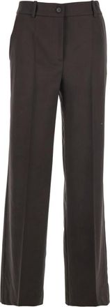 P.A.R.O.S.H. Mujer, Pantalones, Marr&oacute;n, Talla: S
