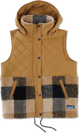 Kavu Womens Luna Peak Vest In Hilltop Plaid