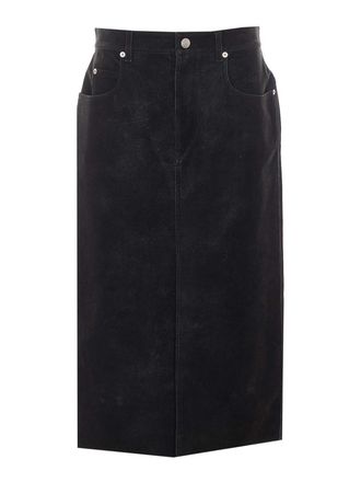 Isabel Marant Black Bisone Skirt