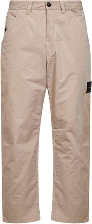 Stone Island Baumwollhose mit Stone Island-Logo