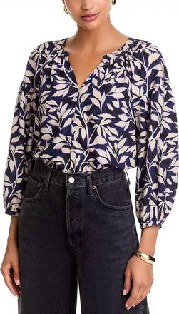 Rails Vasia Top In Navy Vines