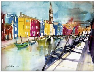 Artland Glasbild »Venedig Bunt« Italien 1 Stk. tlg. in verschiedenen Grössen