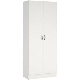 Dmora Zapatero Erinni, Mueble Para Zapatos 5 Estantes, 34.6x69.2x170.4h Cm Blanco