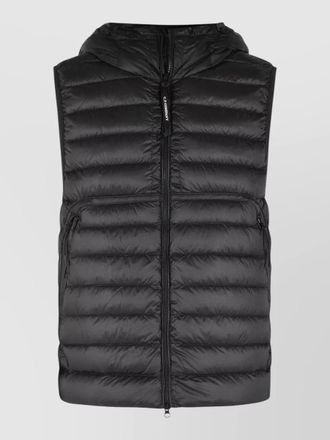 C.P. Company dd shell hooded quilted polyamide vest