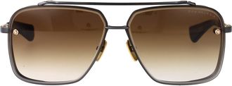 Dita Eyewear Aviator Sunglasses Dts121 62 03 Blk Blk