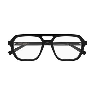 Saint Laurent Glasses, unisex, Black, Size: 55 MM 905 OPT 001 Eyeglasses
