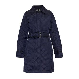 Burberry Donna, Cappotti, Blu, M, new