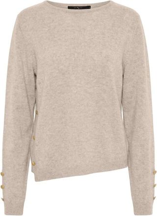 BTF-CPH Maglieria girocollo - - Knitwear - Donna - Beige - 2XL