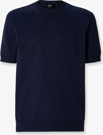 Fendi Maglia in cotone e cashmere - FENDI - gender_Man