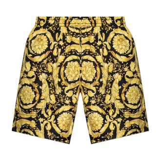 Versace Badmode, Heren, Geel, XL, Polyester, Zwembroek