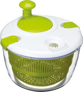 OEM 1 Essoreuse &Agrave; Salade, Fonction Vinaigrette Int&eacute;gr&eacute;e, Plastique Sans Bpa, 25 Cm, Cuisine Familiale