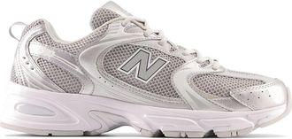 New Balance 530 Sneakers in Silver Metallic/Moonbeam Men Low-Top