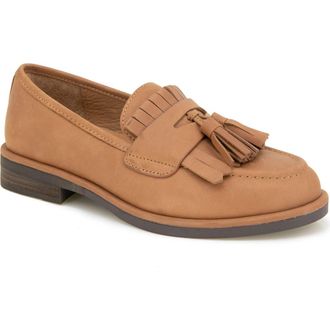 Gentle Souls Cydney Tassel Kiltie Penny Loafer in Ginger Leather at Nordstrom Rack, Size 7.5