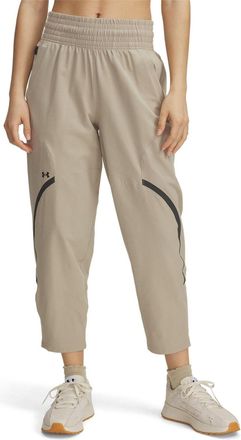 Under Armour Womens Unstoppable Ankle Pant Tracksuit Bottom in Brown - Size 14 UK