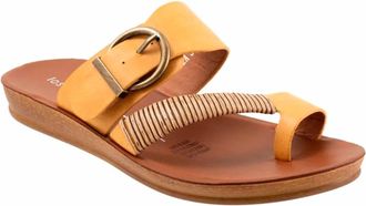 Los Cabos Womens Bria Sandals In Mustard
