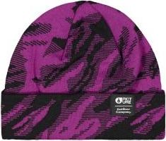 Picture Ribbing Beanie M&uuml;tze - Unisex | lila