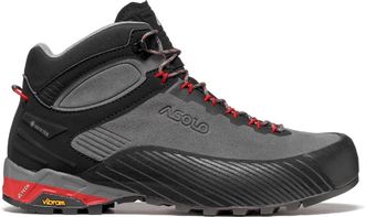 Asolo Mens Eldo Evo Mid LTH GV Approach Boots Gray 11.5