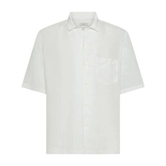 Seventy Short Sleeve Shirts, male, White, Size: XL Short Sleeve Shirt