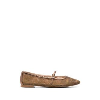 Roberto Festa Milano Ballerinas, female, Brown, Size: 8 1/2 US Tideo Orleans Ballet Flat