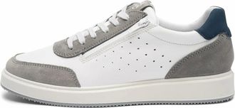 Ara Genua Sneaker - Heren - Schoenen - Wit - Maat: 42 EU Leer