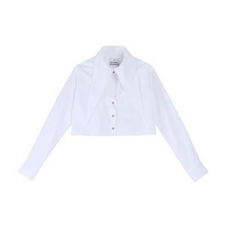 Vivienne Westwood Shirts, female, White, Size: L Cut Off Heart Shirt