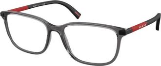 Prada Linea Rossa PS 02Rv - Heren - Brillen - Zwart - 56 MM - Nylon - Accessoires