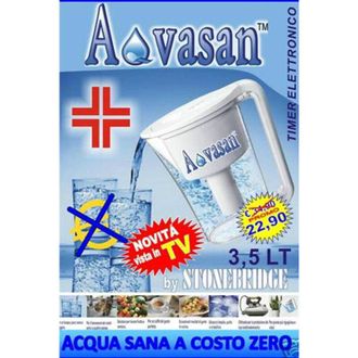 Trade Shop Trade Shop - Caraffa Depurante Filtrante Per Acqua Da 3,5 Lt Timer Elettronico