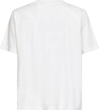 Maison Margiela Mens T-Shirt White Cotton Jersey T-Shirts And Polos