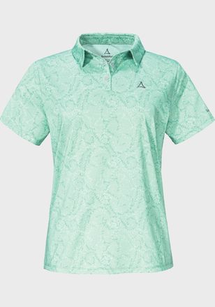 Sch&ouml;ffel Poloshirt SCH&Ouml;FFEL Hiking Polo Shirt Style Todra WMS, Damen, Gr. 36, gr&uuml;n (6205, gr&uuml;n), Oberstoff: 91% Polyester 9% Elasthan, V-Ausschnitt, Shirts Pol