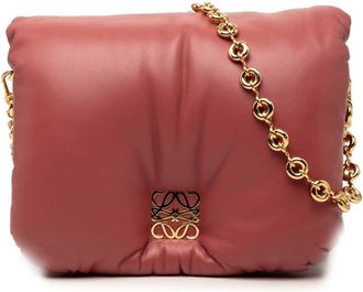 Loewe Pre-owned LOEWE Shiny Lambskin Goya Puffer Chain Bag Ladies 86G8B1HACTKEAU8U