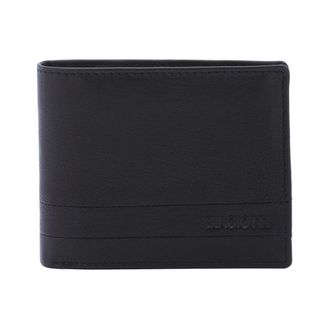 Laura Biagiotti Lb7632-04 Portemonnee - Heren - Accessoires - Zwart - Maat: ONE Size Leer