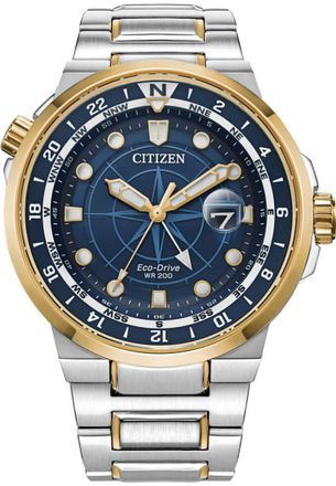 Citizen BJ7144-52L Mens Endeavor Watch - Silver - One Size
